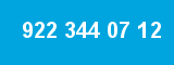 922 344 07 12 922 344 07 12